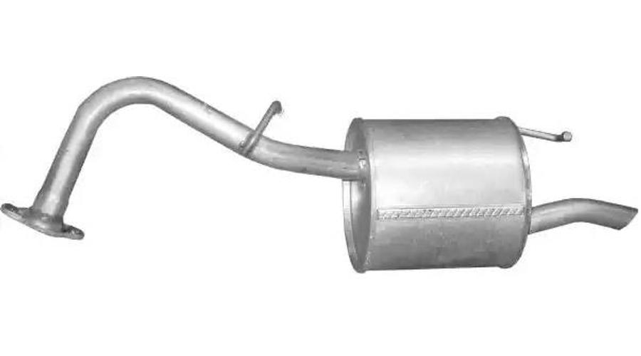 Edex hátsó kipufogódob, Toyota Yaris hb, 1.0, 2005-2012.12