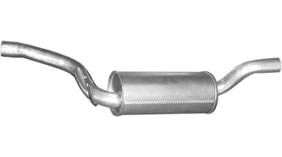 Polmo középső kipufogódob, Ford Focus C-Max, Volvo V50, S40, 2.0D, 2003-