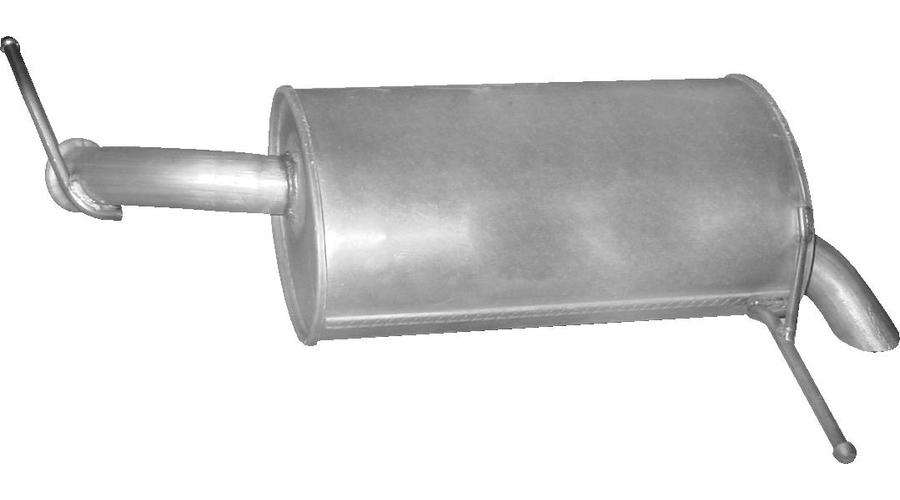 Polmo hátsó kipufogódob, Peugeot 407, Sedan, Kombi, 1.8, 2004.04-2007.09