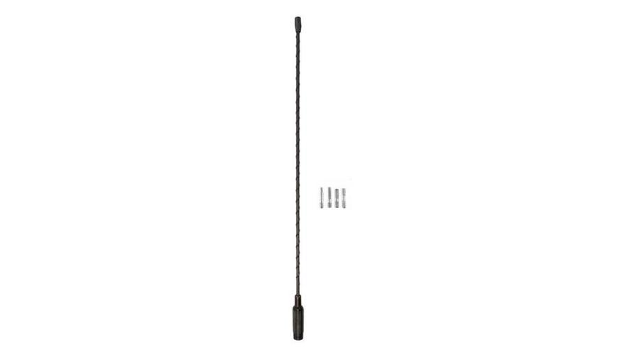 Antennaszár, spirál, 40cm, 4 adapterrel