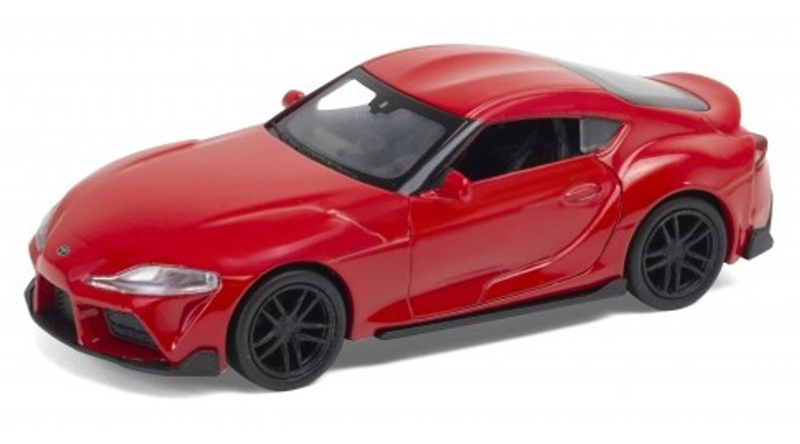 Makett autó, 1:34, Toyota Supra, piros