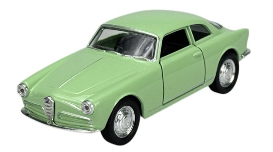 Makett autó, 1:34, Alfa Romeo Giulietta 1954, zöld