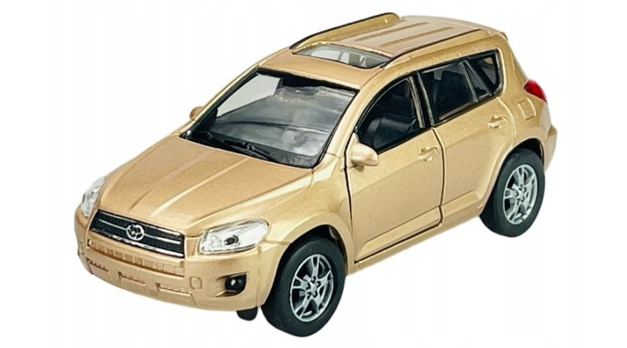 Makett autó, 1:34, Toyota Rav 4, arany