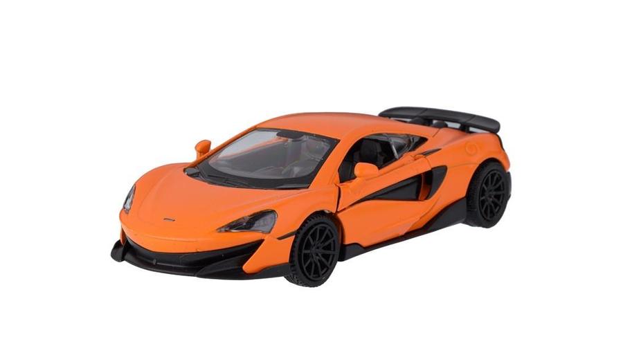 Makett autó, 1:32, RMZ Mclaren 600LT, narancs