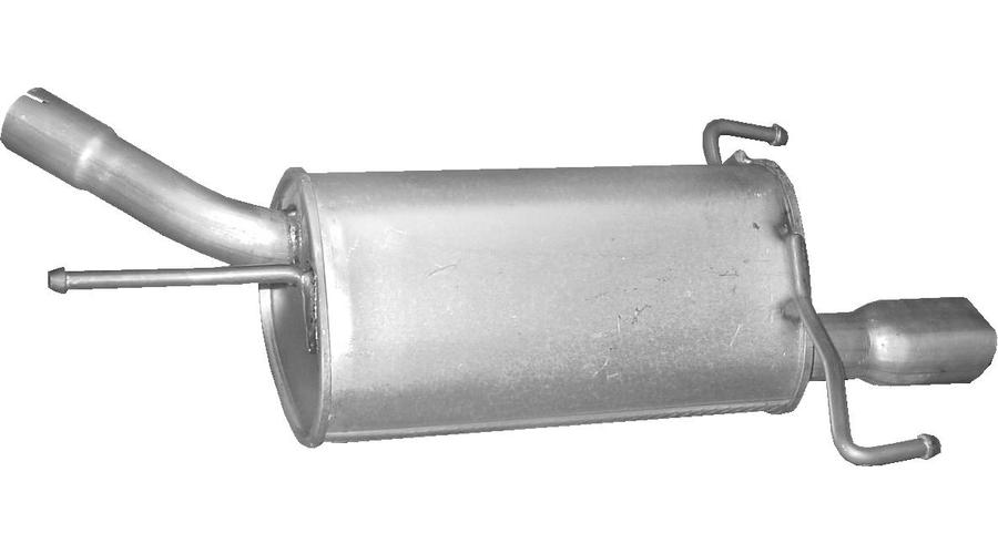 Polmo hátsó kipufogódob, Opel Corsa C hb, Tigra Twin Top, 1.2-1.8, 2000-2006.07