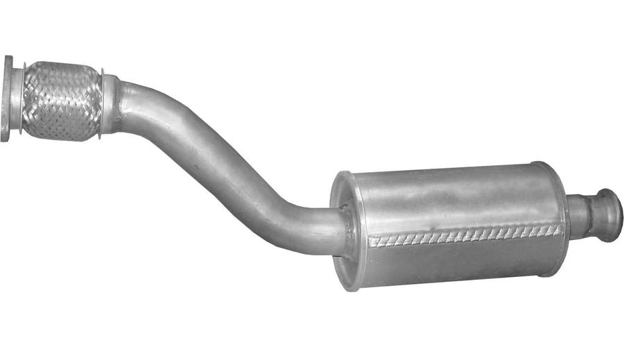Polmo középső kipufogódob, Opel Vivaro, Nissan Primastar, Renault Trafic II, 1.9-2.0, 2001-2006.07