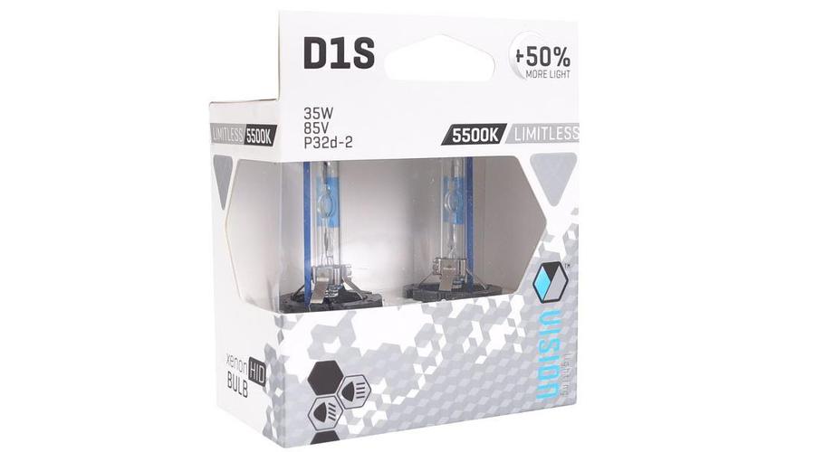Xenon izzó, Vision, D1S, 5500K, 85V, 35W, PK32d-2,